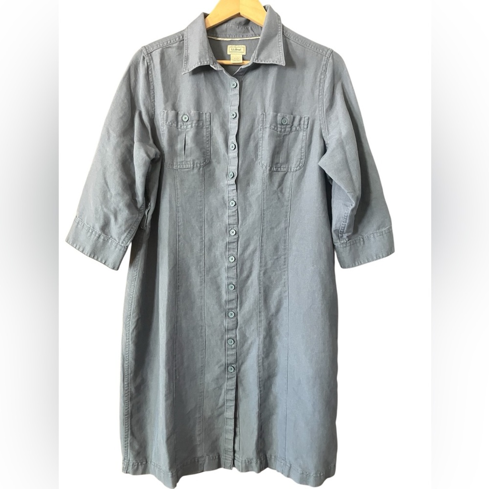 L.L. Bean Linen Dress